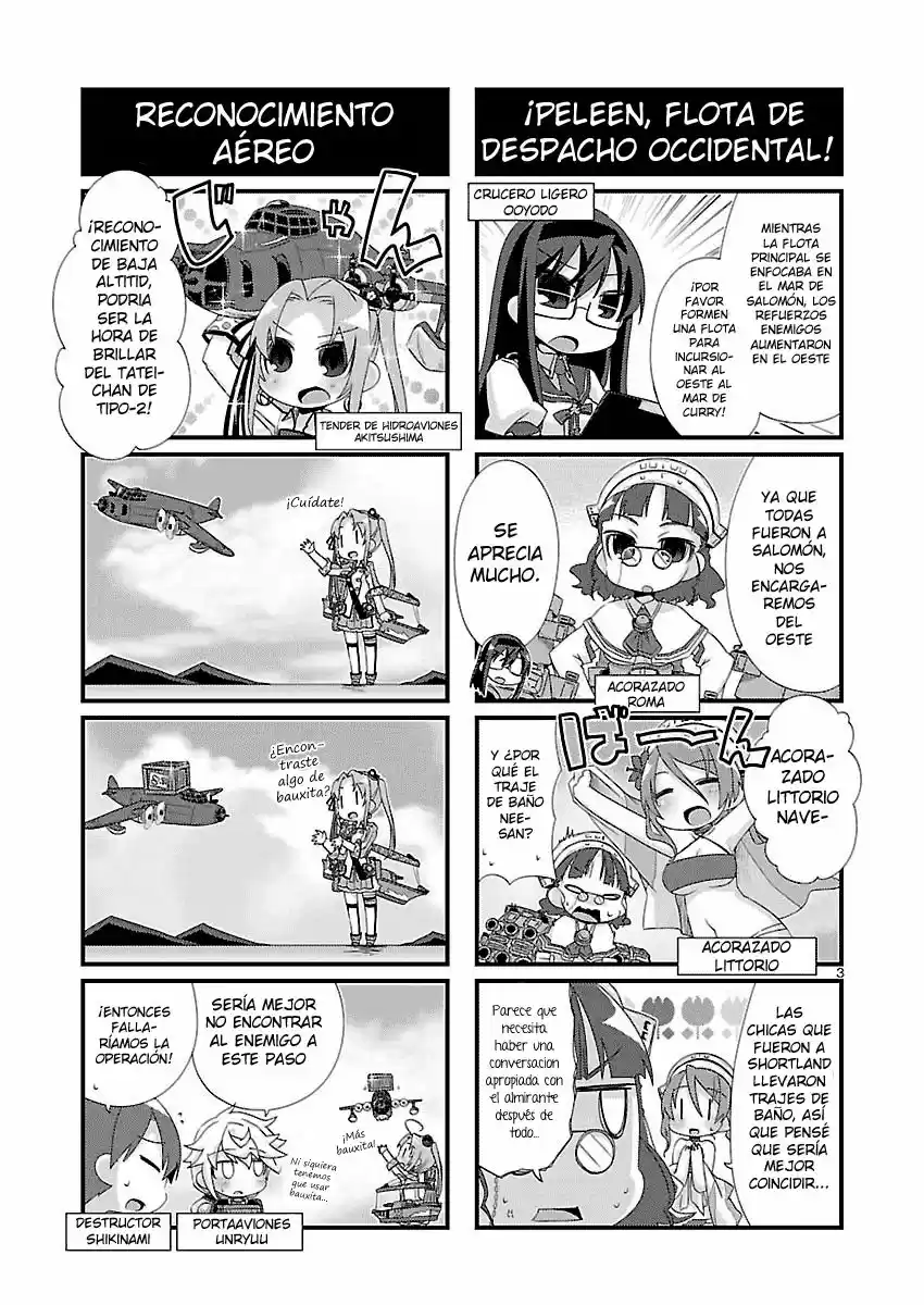 Kantai Collection 4-koma Comic: Fubuki- Ganbarimasu! (2013) - Capítulo 99 - Página 3 - LectorTMOo