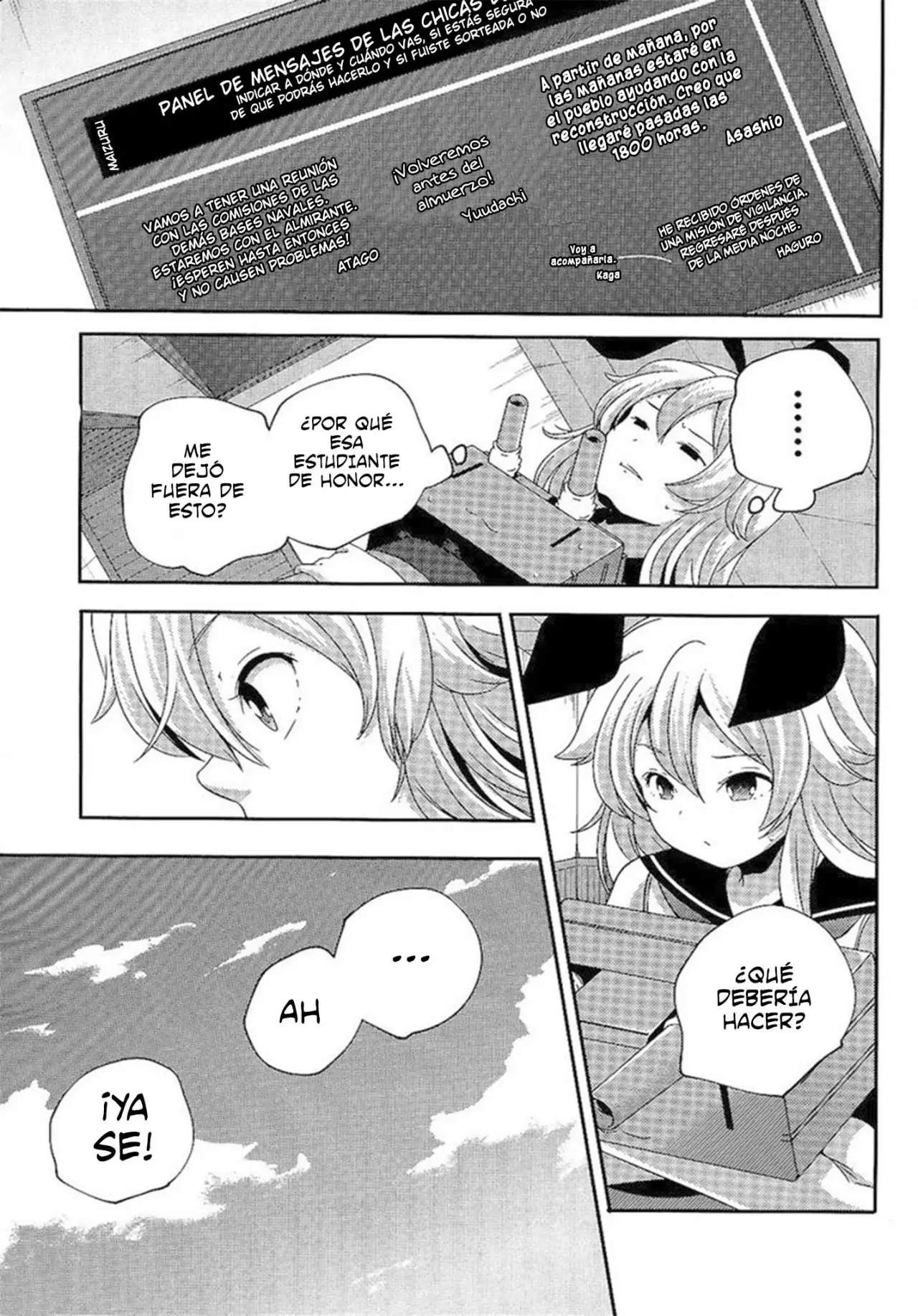 Kantai Collection -Kan Colle-: Shimakaze Tsumujikaze no Shoujo (2013) - Capítulo 22 - Página 5 - LectorTMOo