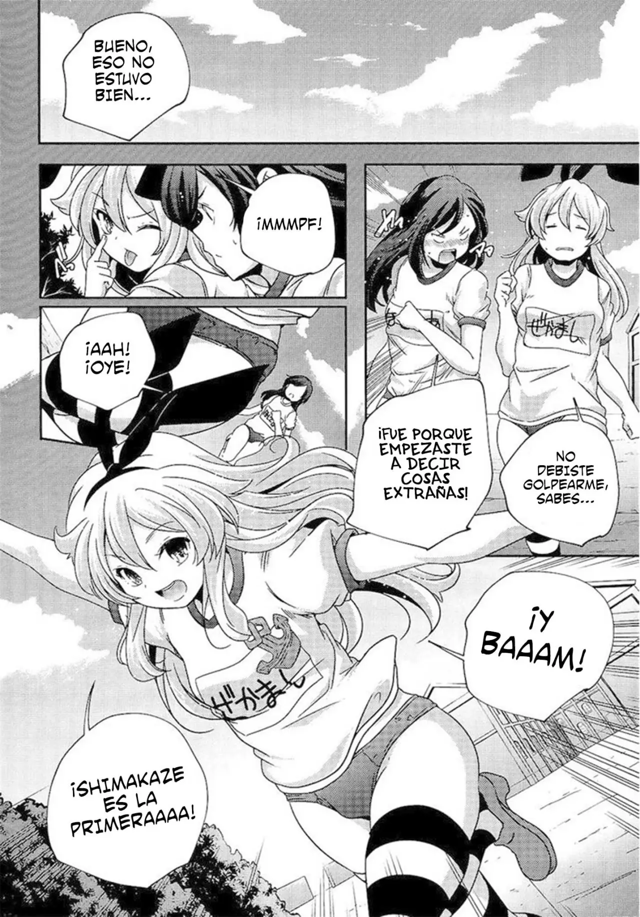 Kantai Collection -Kan Colle-: Shimakaze Tsumujikaze no Shoujo (2013) - Capítulo 23 - Página 4 - LectorTMOo