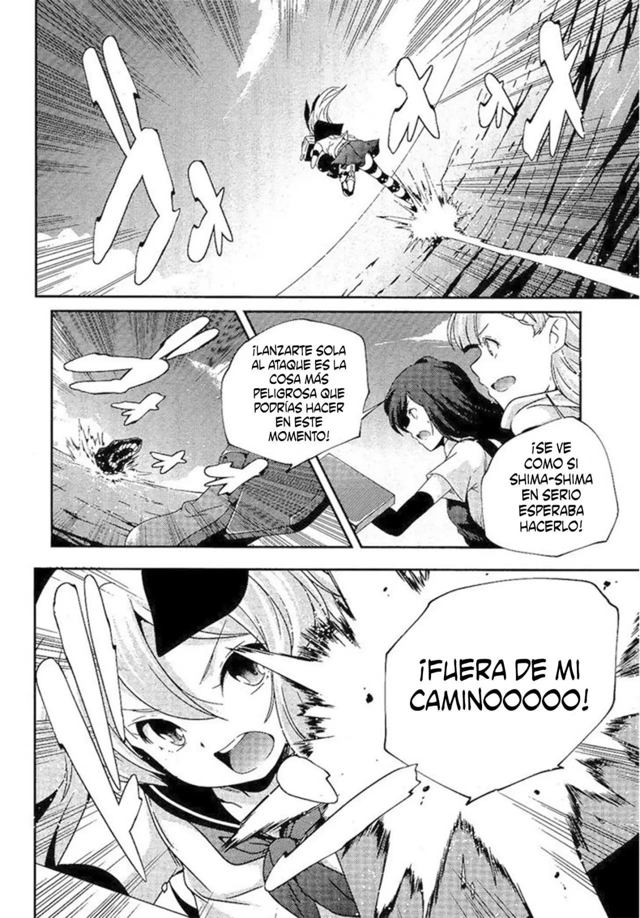 Kantai Collection -Kan Colle-: Shimakaze Tsumujikaze no Shoujo (2013) - Capítulo 24 - Página 8 - LectorTMOo