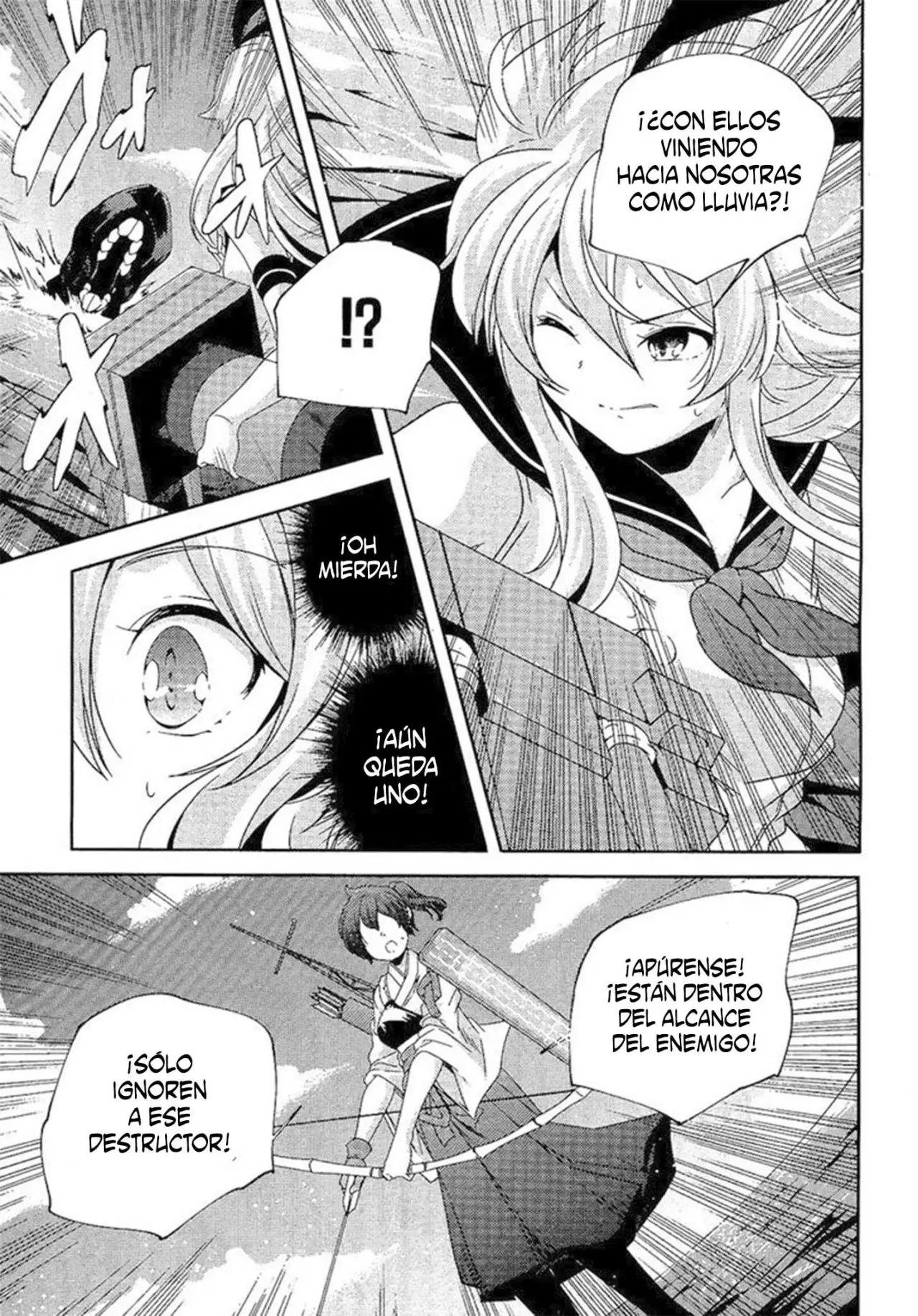 Kantai Collection -Kan Colle-: Shimakaze Tsumujikaze no Shoujo (2013) - Capítulo 24 - Página 15 - LectorTMOo