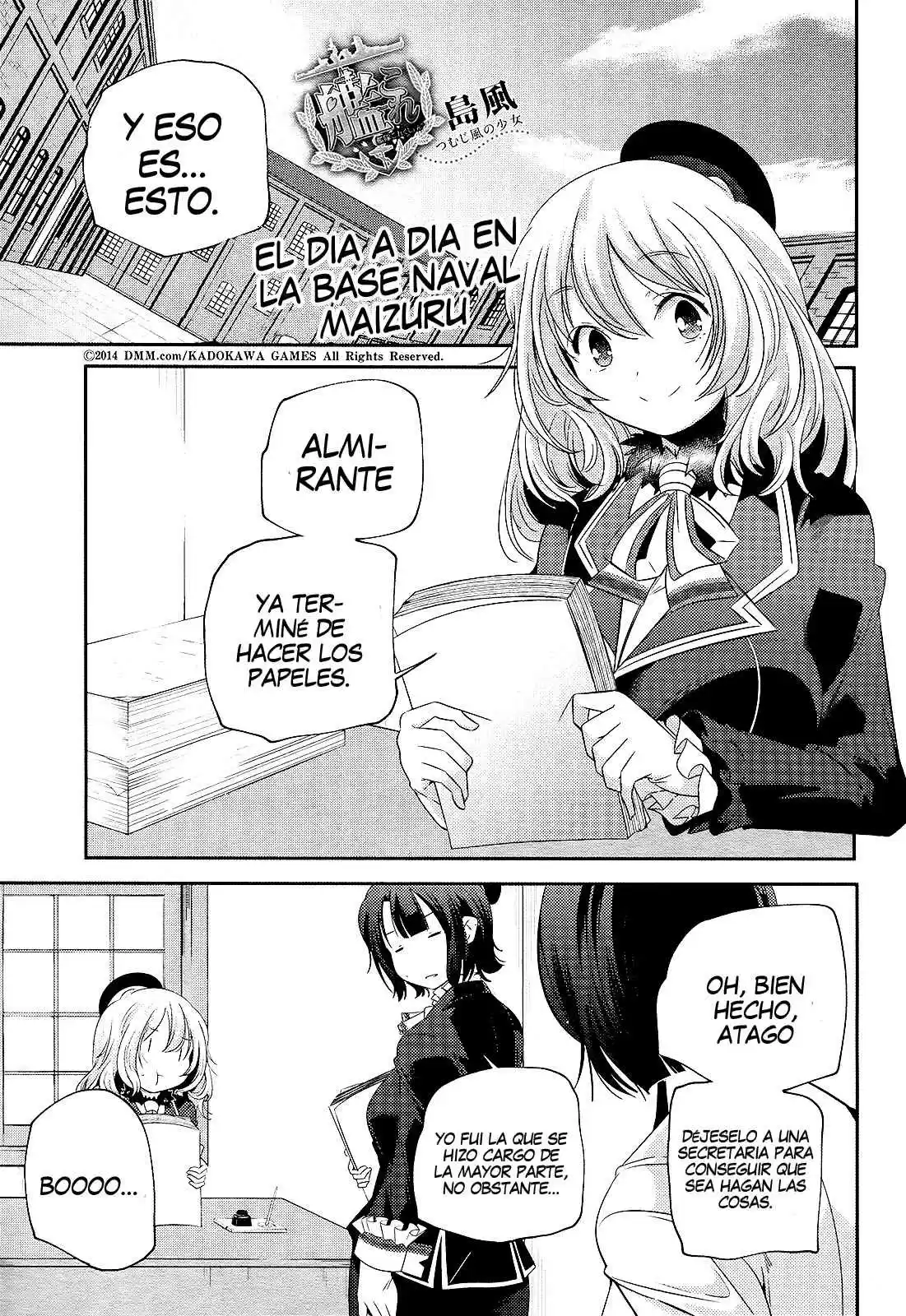 Kantai Collection -Kan Colle-: Shimakaze Tsumujikaze no Shoujo (2013) - Capítulo 6 - Página 2 - LectorTMOo