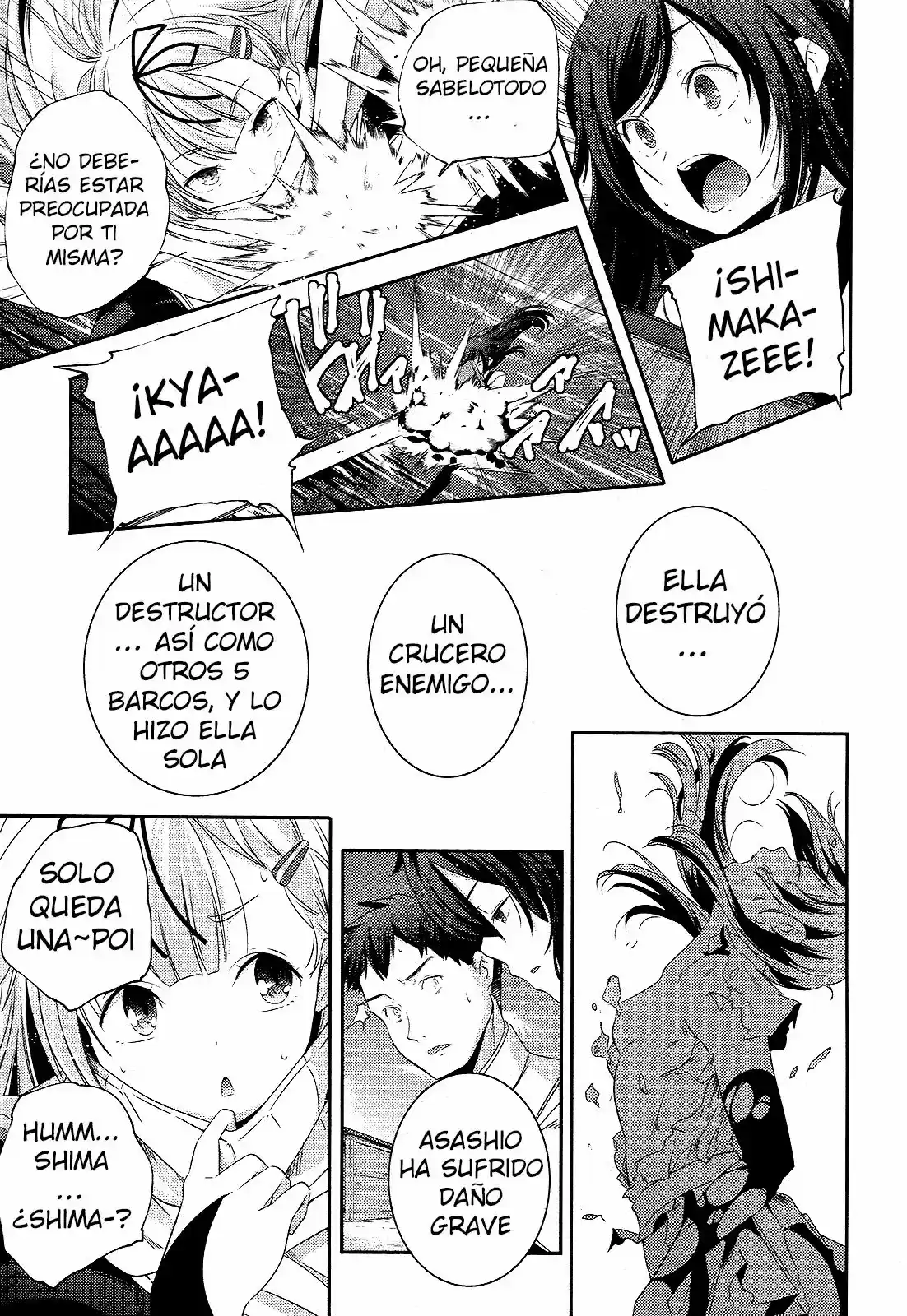Kantai Collection -Kan Colle-: Shimakaze Tsumujikaze no Shoujo (2013) - Capítulo 7 - Página 20 - LectorTMOo