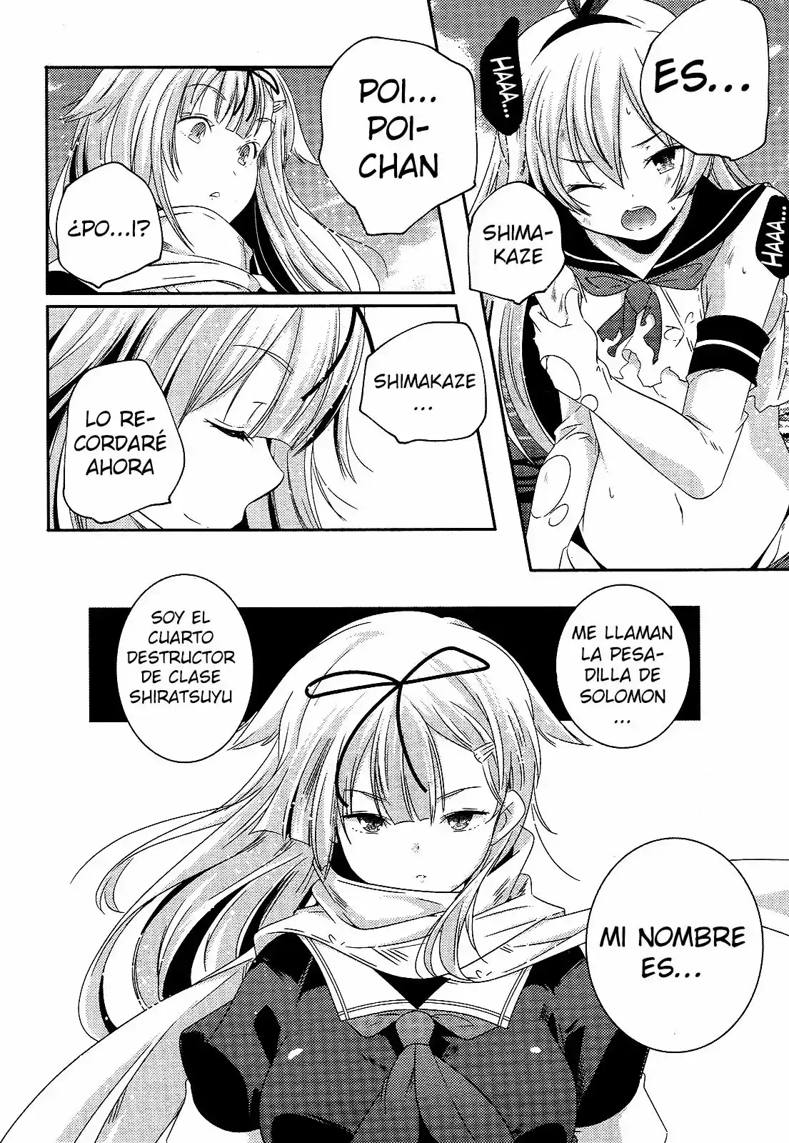 Kantai Collection -Kan Colle-: Shimakaze Tsumujikaze no Shoujo (2013) - Capítulo 7 - Página 21 - LectorTMOo