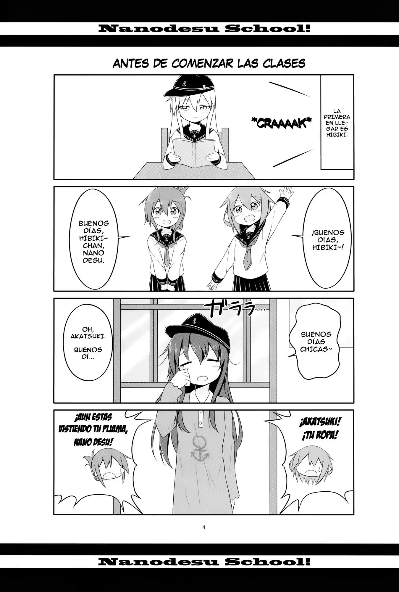 Kantai Collection -KanColle- Nanodesu School! (Doujinshi) (2016) - Capítulo 1 - Página 3 - LectorTMOo