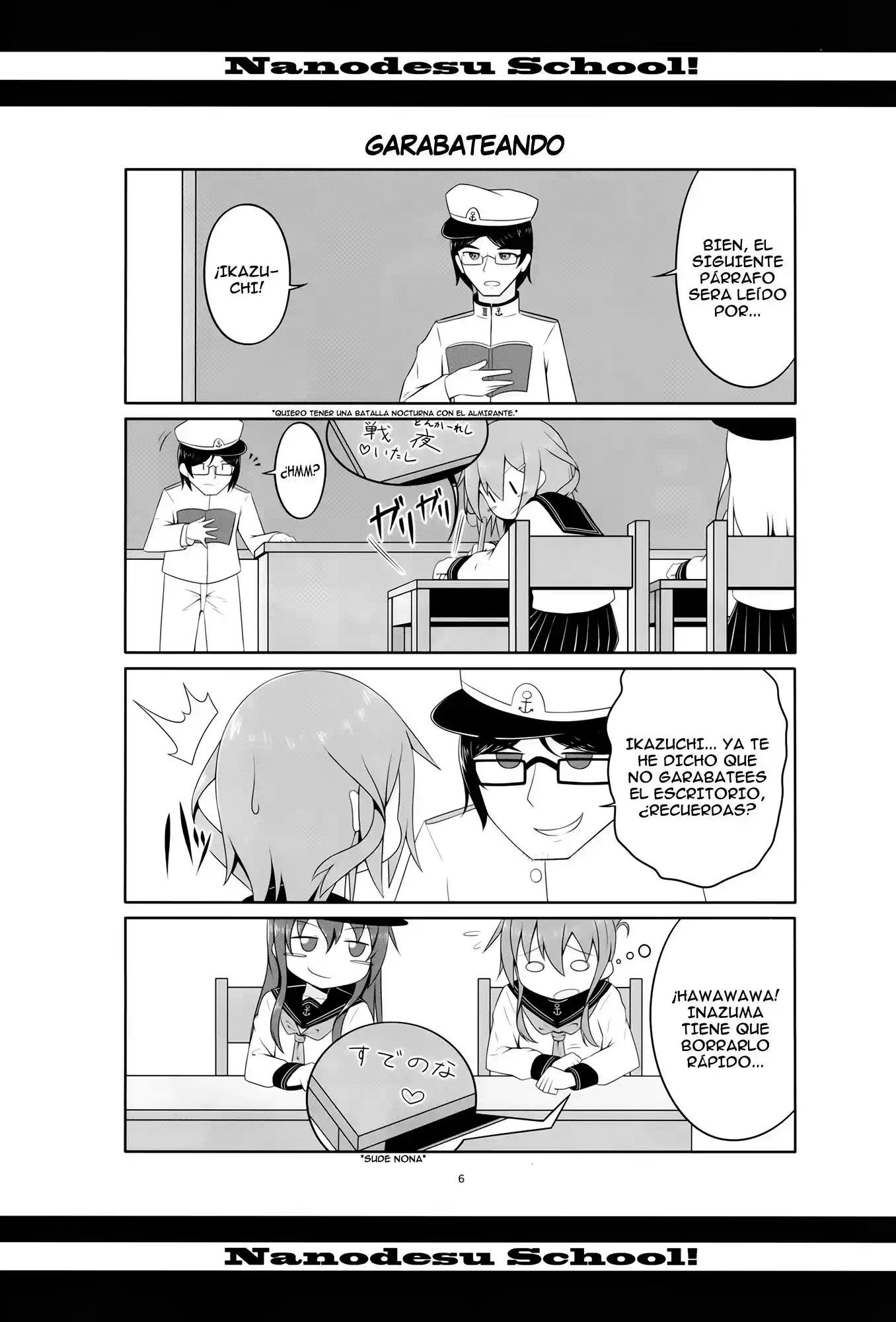 Kantai Collection -KanColle- Nanodesu School! (Doujinshi) (2016) - Capítulo 1 - Página 5 - LectorTMOo