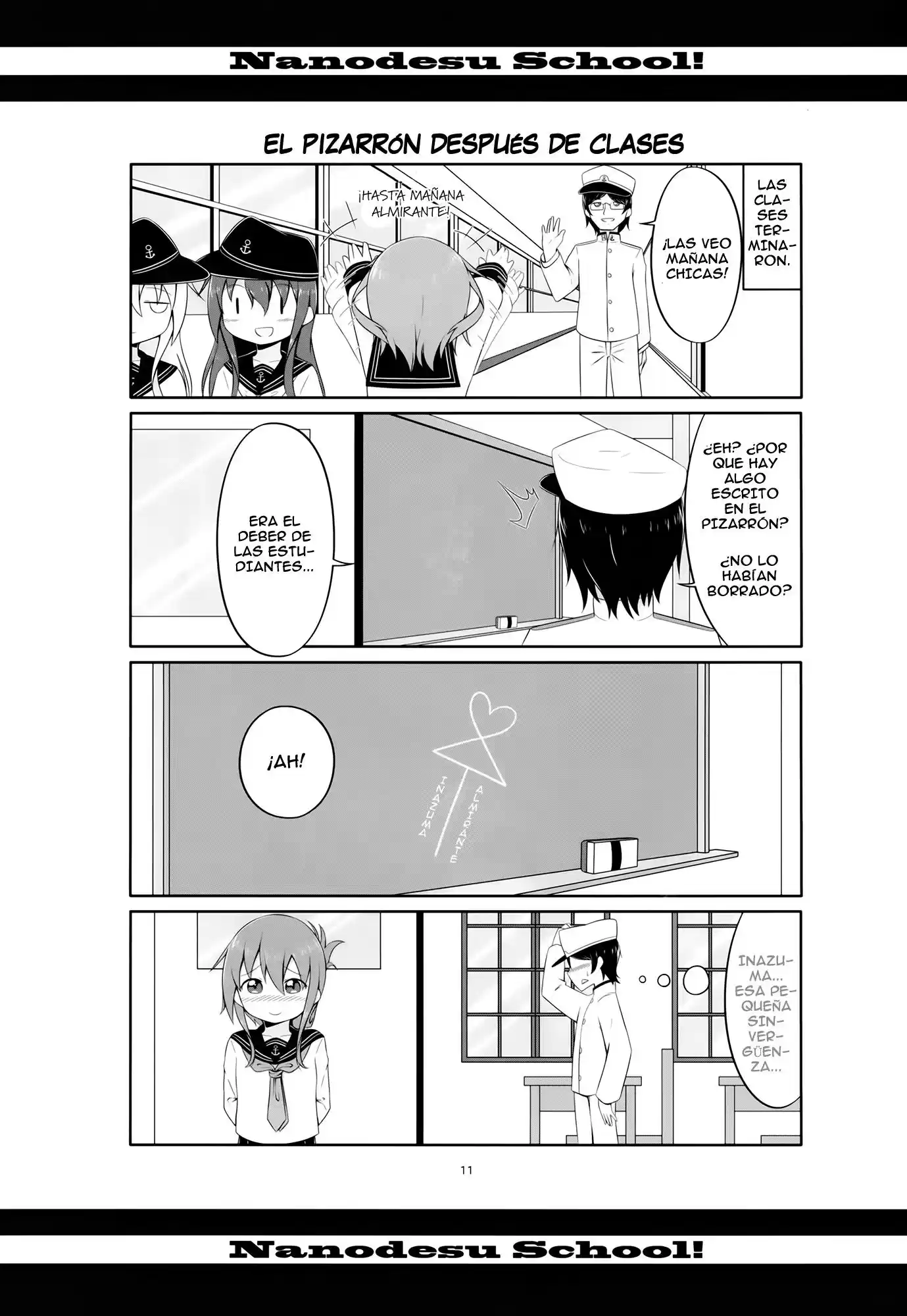 Kantai Collection -KanColle- Nanodesu School! (Doujinshi) (2016) - Capítulo 1 - Página 10 - LectorTMOo