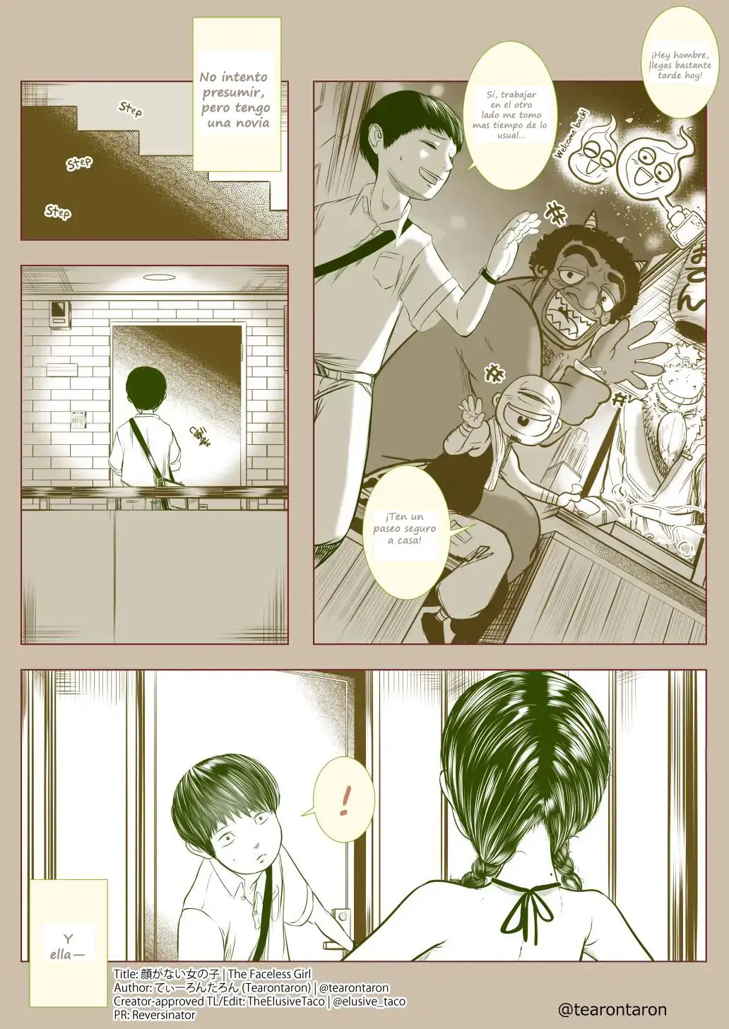 Kao Ga Nai Onnanoko - Capítulo 3 - Página 1 - LectorTMOo