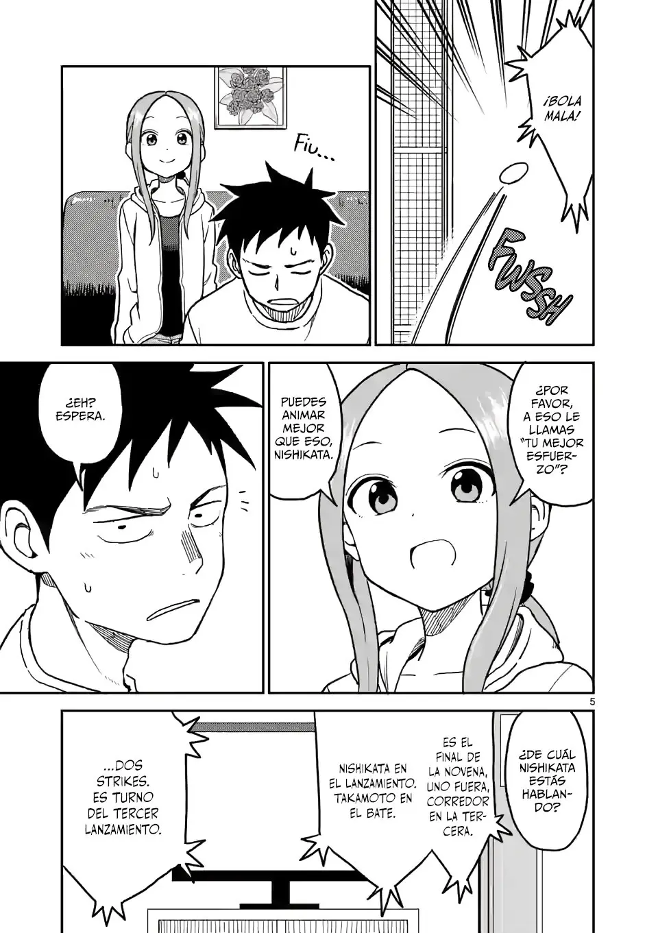 Karakai Jouzu no (Moto) Takagi-san (2017) - Capítulo 109 - Página 6 - LectorTMOo