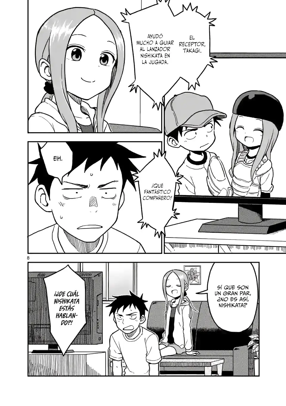 Karakai Jouzu no (Moto) Takagi-san (2017) - Capítulo 109 - Página 9 - LectorTMOo