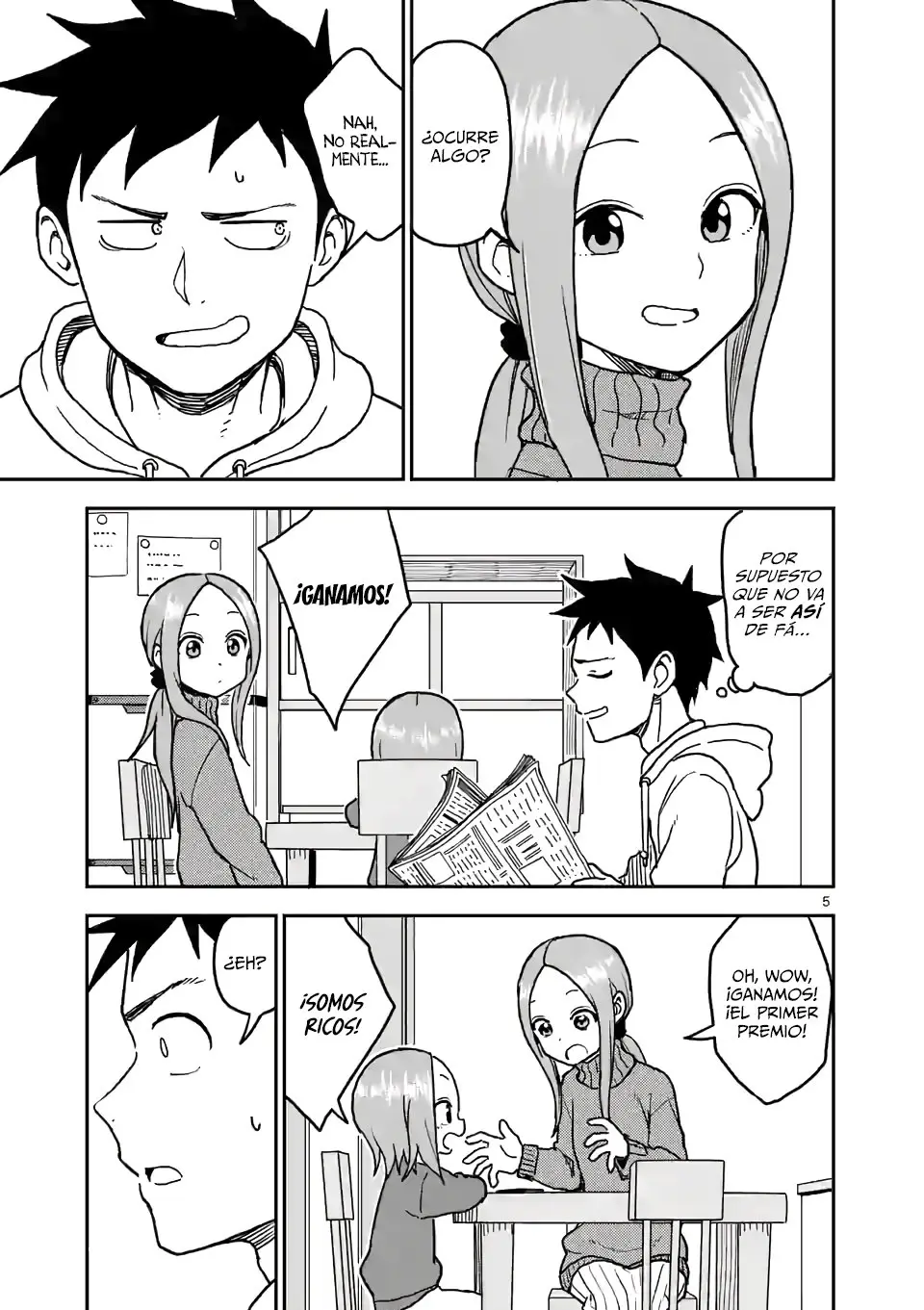 Karakai Jouzu no (Moto) Takagi-san (2017) - Capítulo 119 - Página 6 - LectorTMOo