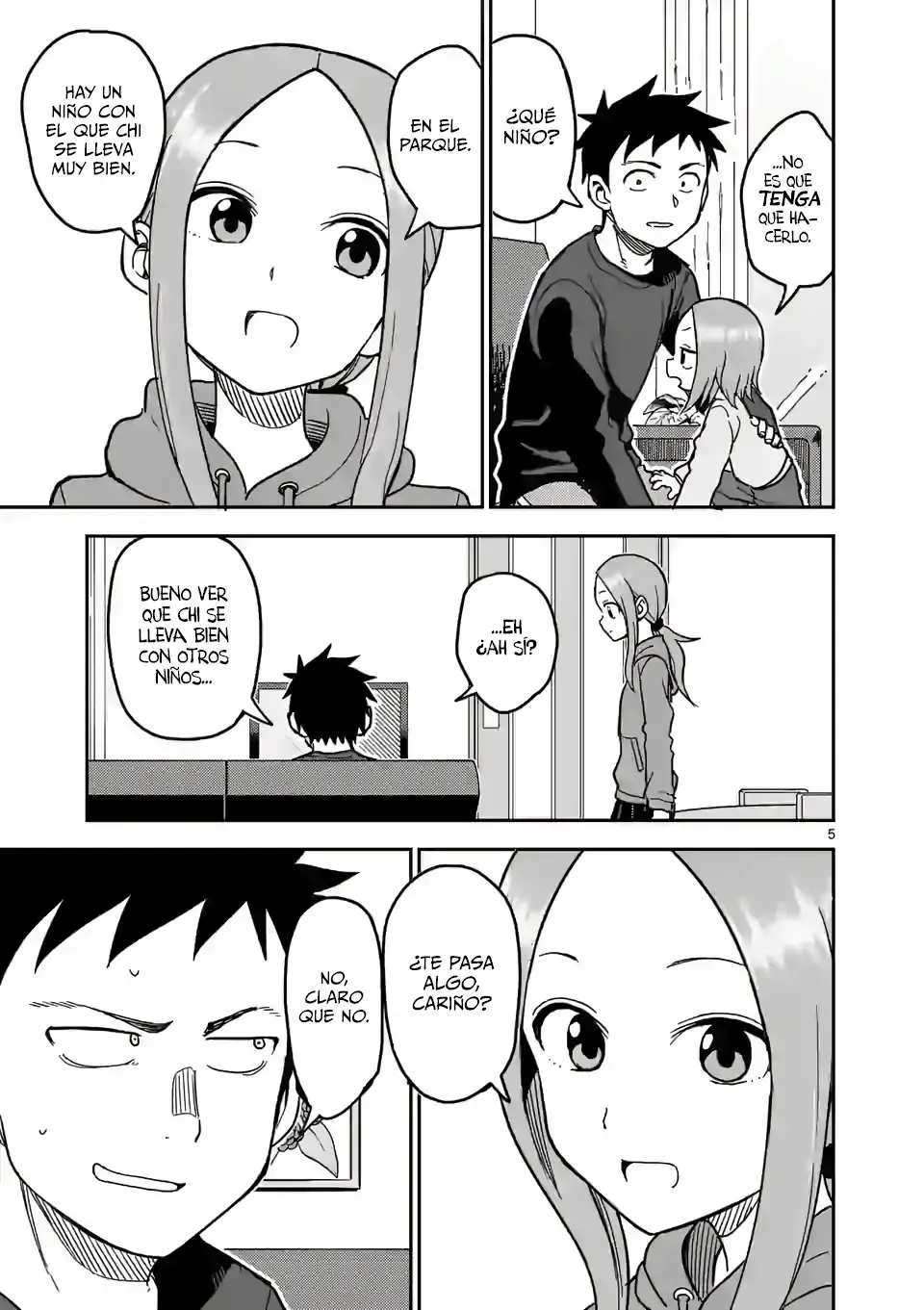 Karakai Jouzu no (Moto) Takagi-san (2017) - Capítulo 128 - Página 6 - LectorTMOo