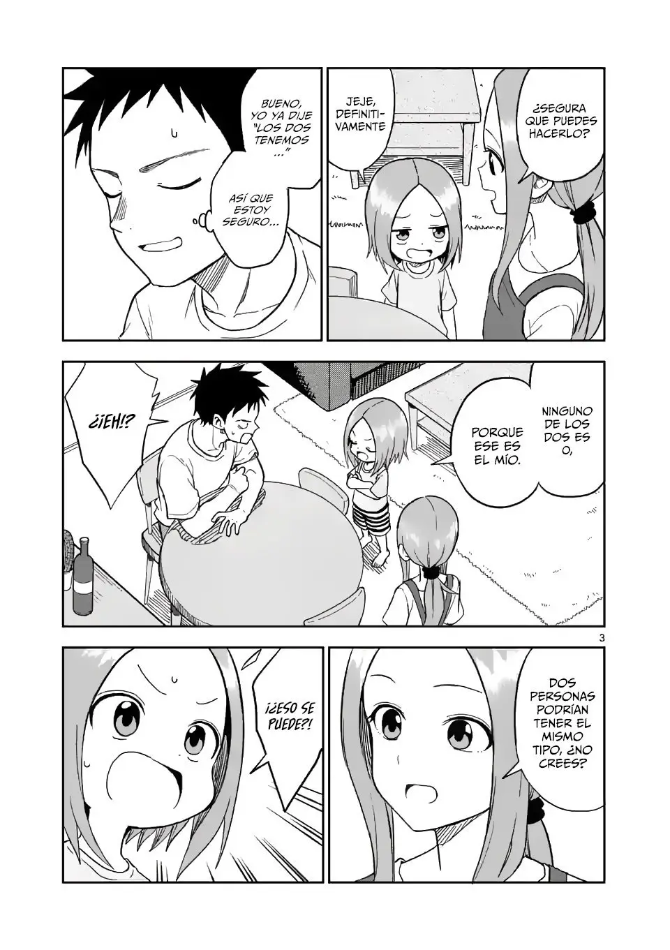 Karakai Jouzu no (Moto) Takagi-san (2017) - Capítulo 155 - Página 4 - LectorTMOo