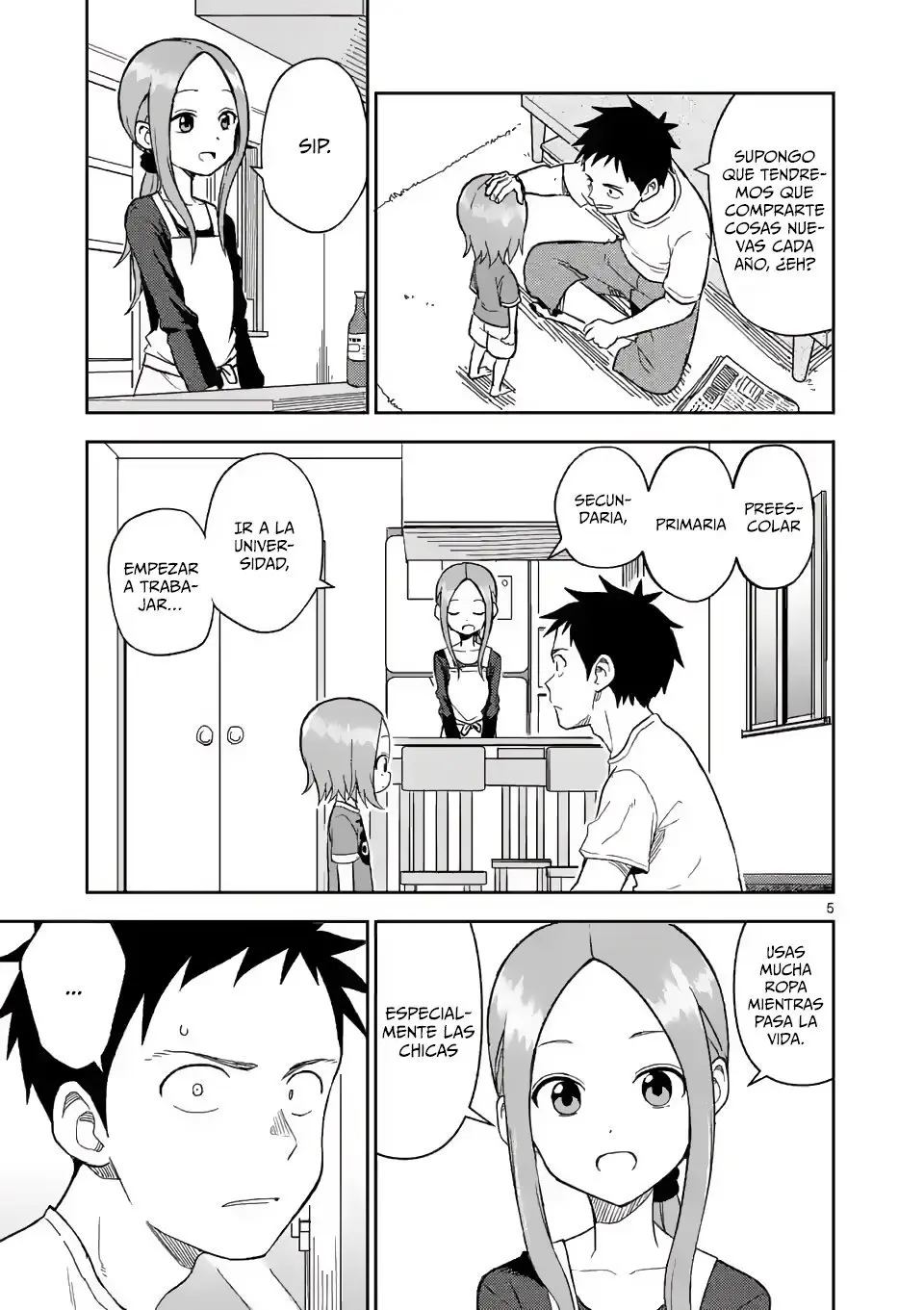 Karakai Jouzu no (Moto) Takagi-san (2017) - Capítulo 156 - Página 6 - LectorTMOo
