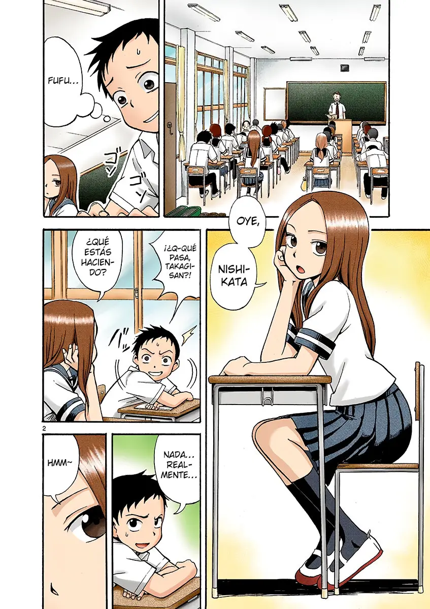 Karakai Jouzu no Takagi-san Full Color Special Edition (2018) - Capítulo 1 - Página 4 - LectorTMOo