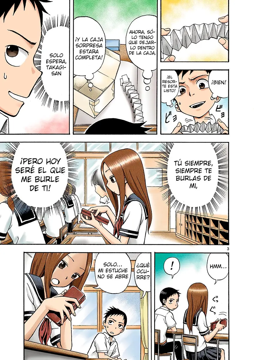 Karakai Jouzu no Takagi-san Full Color Special Edition (2018) - Capítulo 1 - Página 5 - LectorTMOo