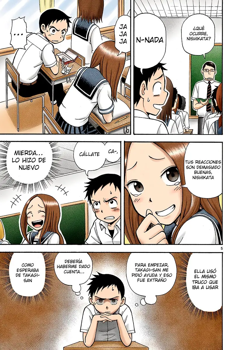 Karakai Jouzu no Takagi-san Full Color Special Edition (2018) - Capítulo 1 - Página 7 - LectorTMOo