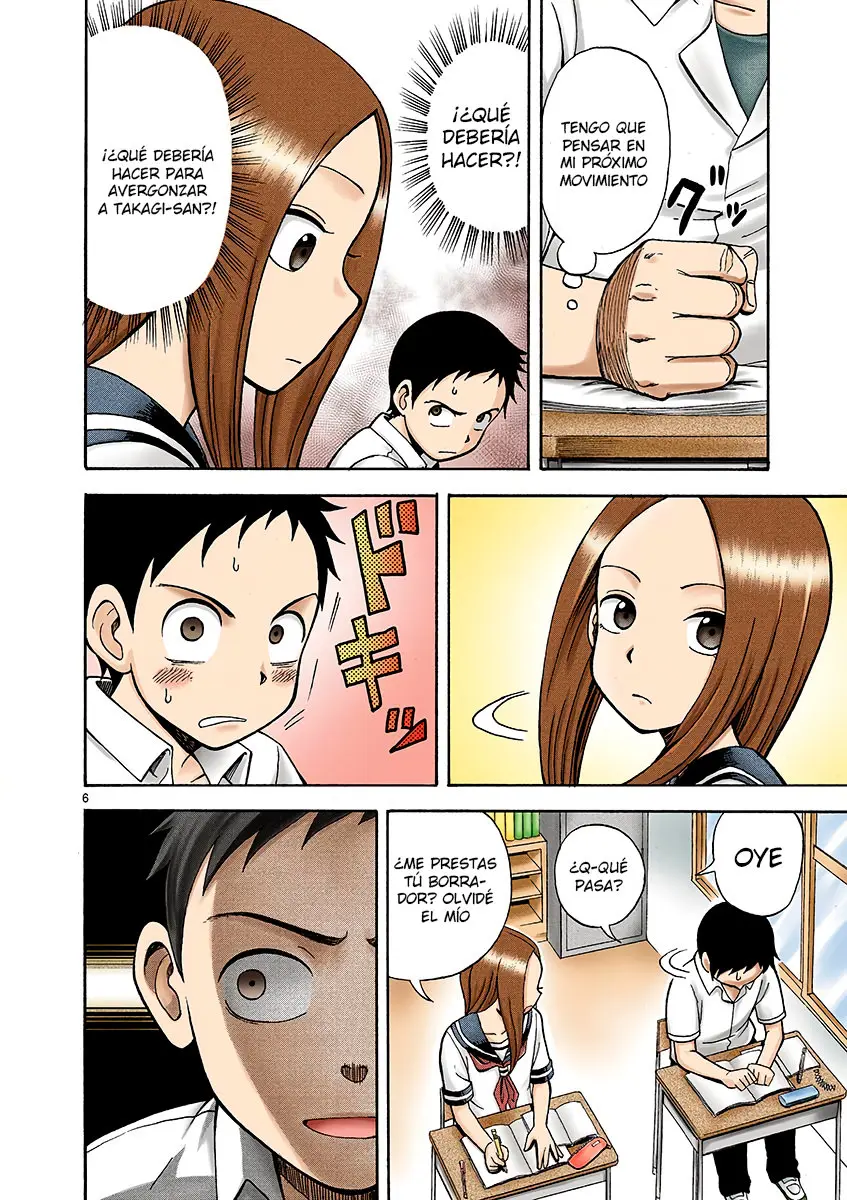 Karakai Jouzu no Takagi-san Full Color Special Edition (2018) - Capítulo 1 - Página 8 - LectorTMOo