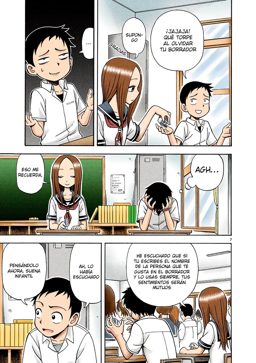 Karakai Jouzu no Takagi-san Full Color Special Edition (2018) - Capítulo 1 - Página 9 - LectorTMOo