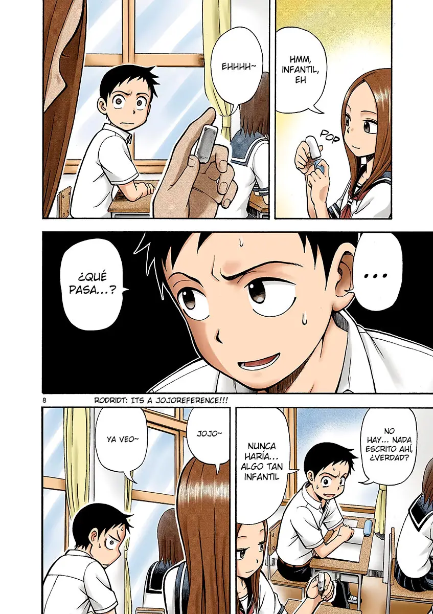 Karakai Jouzu no Takagi-san Full Color Special Edition (2018) - Capítulo 1 - Página 10 - LectorTMOo