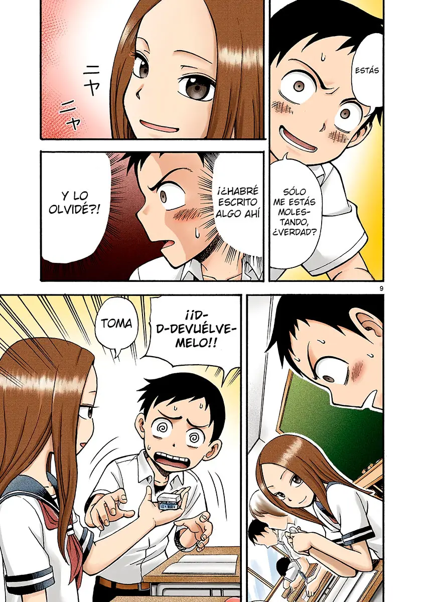 Karakai Jouzu no Takagi-san Full Color Special Edition (2018) - Capítulo 1 - Página 11 - LectorTMOo