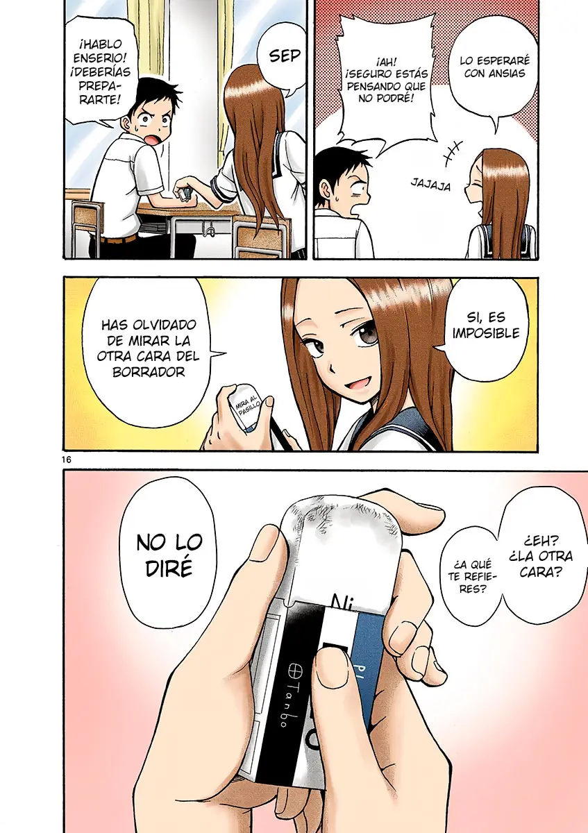 Karakai Jouzu no Takagi-san Full Color Special Edition (2018) - Capítulo 1 - Página 18 - LectorTMOo