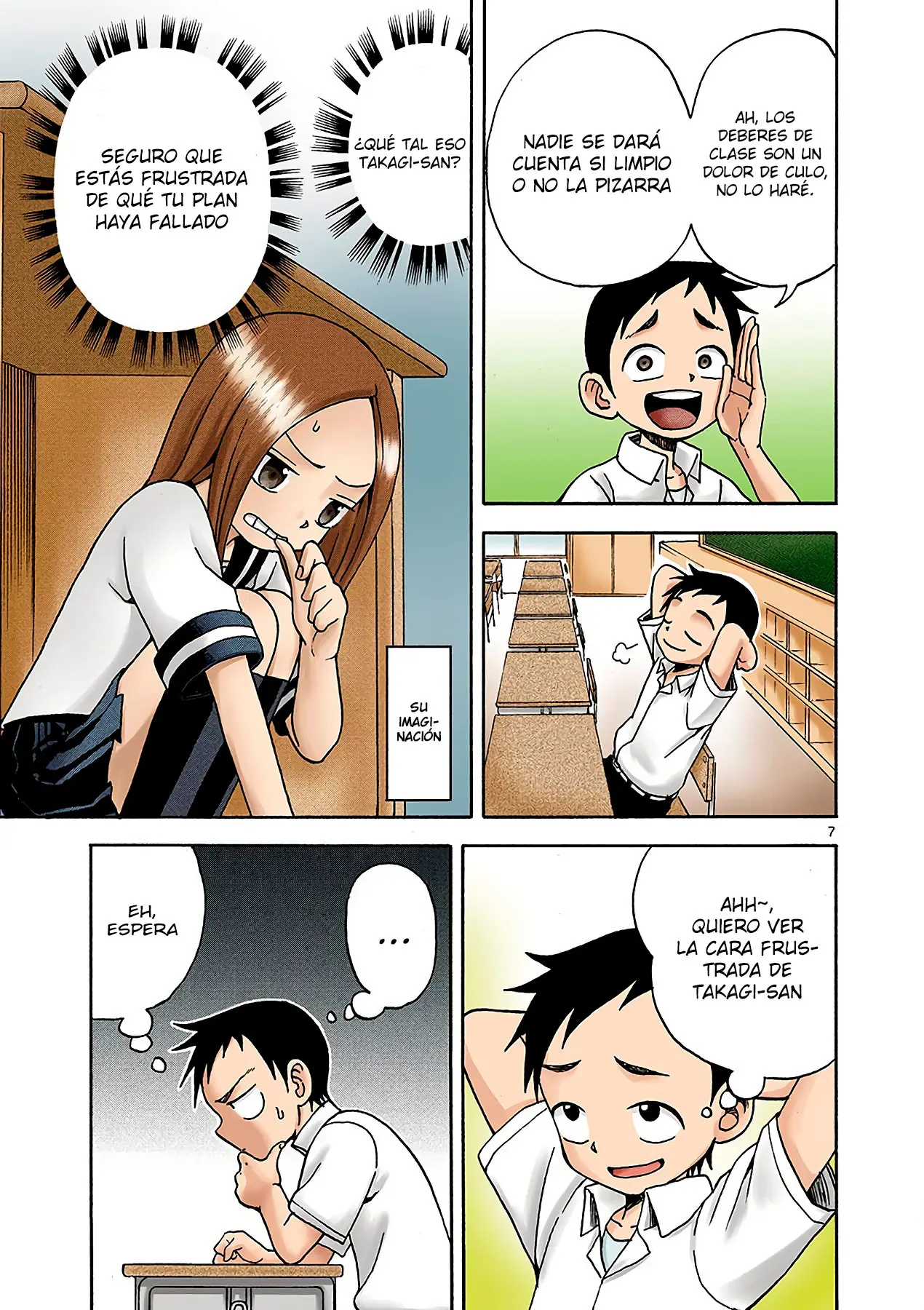 Karakai Jouzu no Takagi-san Full Color Special Edition (2018) - Capítulo 2 - Página 8 - LectorTMOo