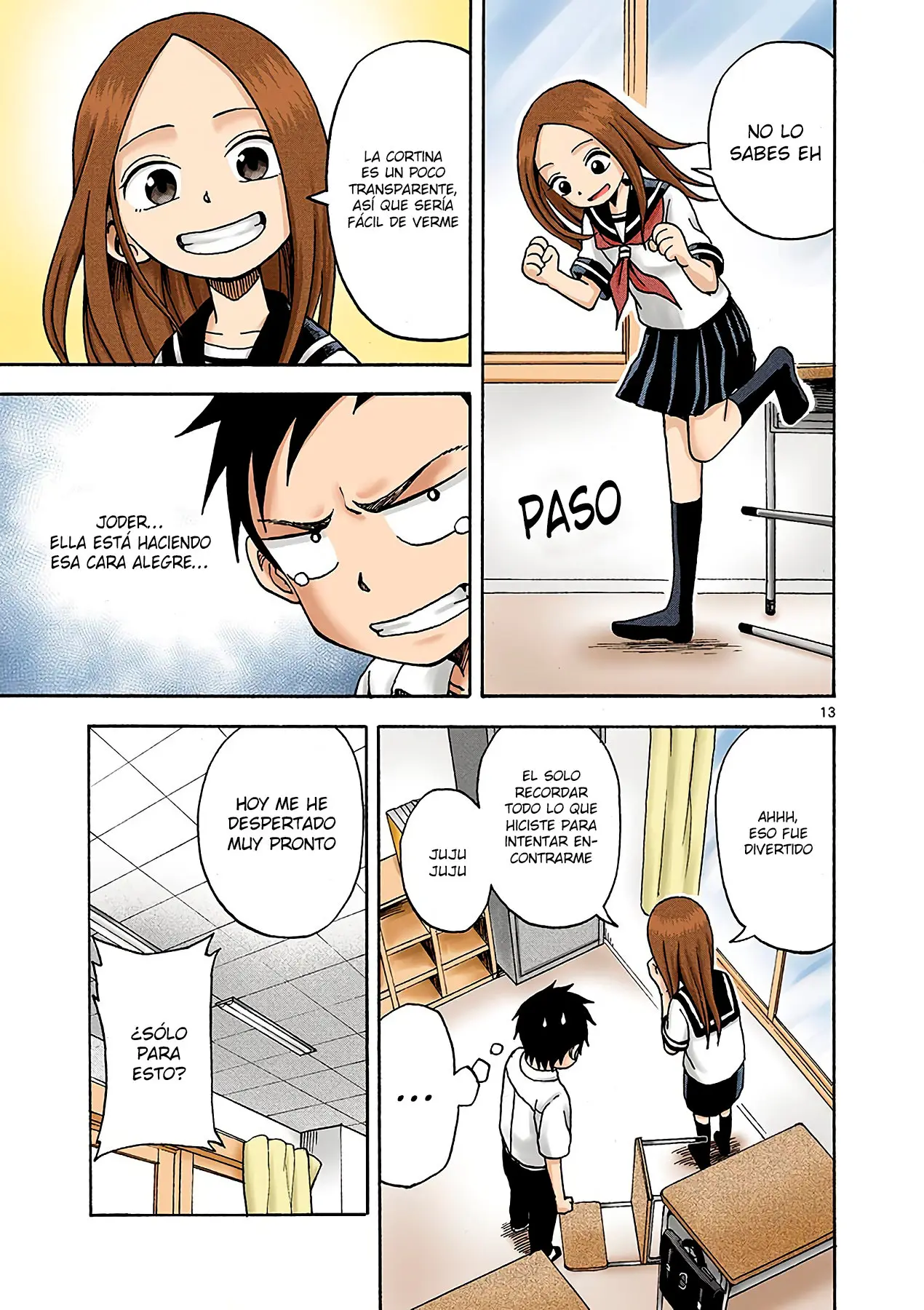 Karakai Jouzu no Takagi-san Full Color Special Edition (2018) - Capítulo 2 - Página 14 - LectorTMOo