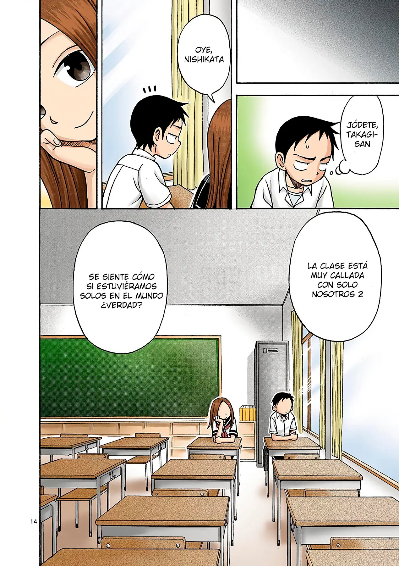 Karakai Jouzu no Takagi-san Full Color Special Edition (2018) - Capítulo 2 - Página 15 - LectorTMOo