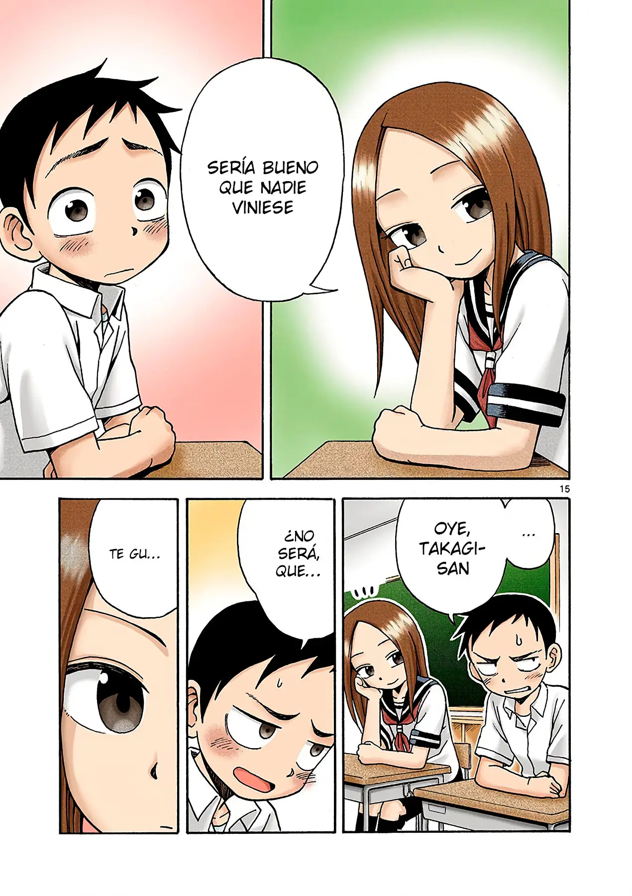 Karakai Jouzu no Takagi-san Full Color Special Edition (2018) - Capítulo 2 - Página 16 - LectorTMOo