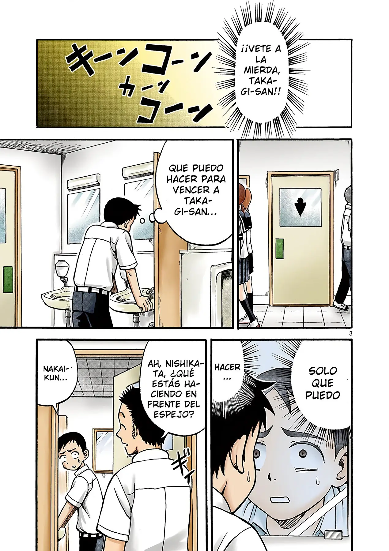 Karakai Jouzu no Takagi-san Full Color Special Edition (2018) - Capítulo 3 - Página 4 - LectorTMOo