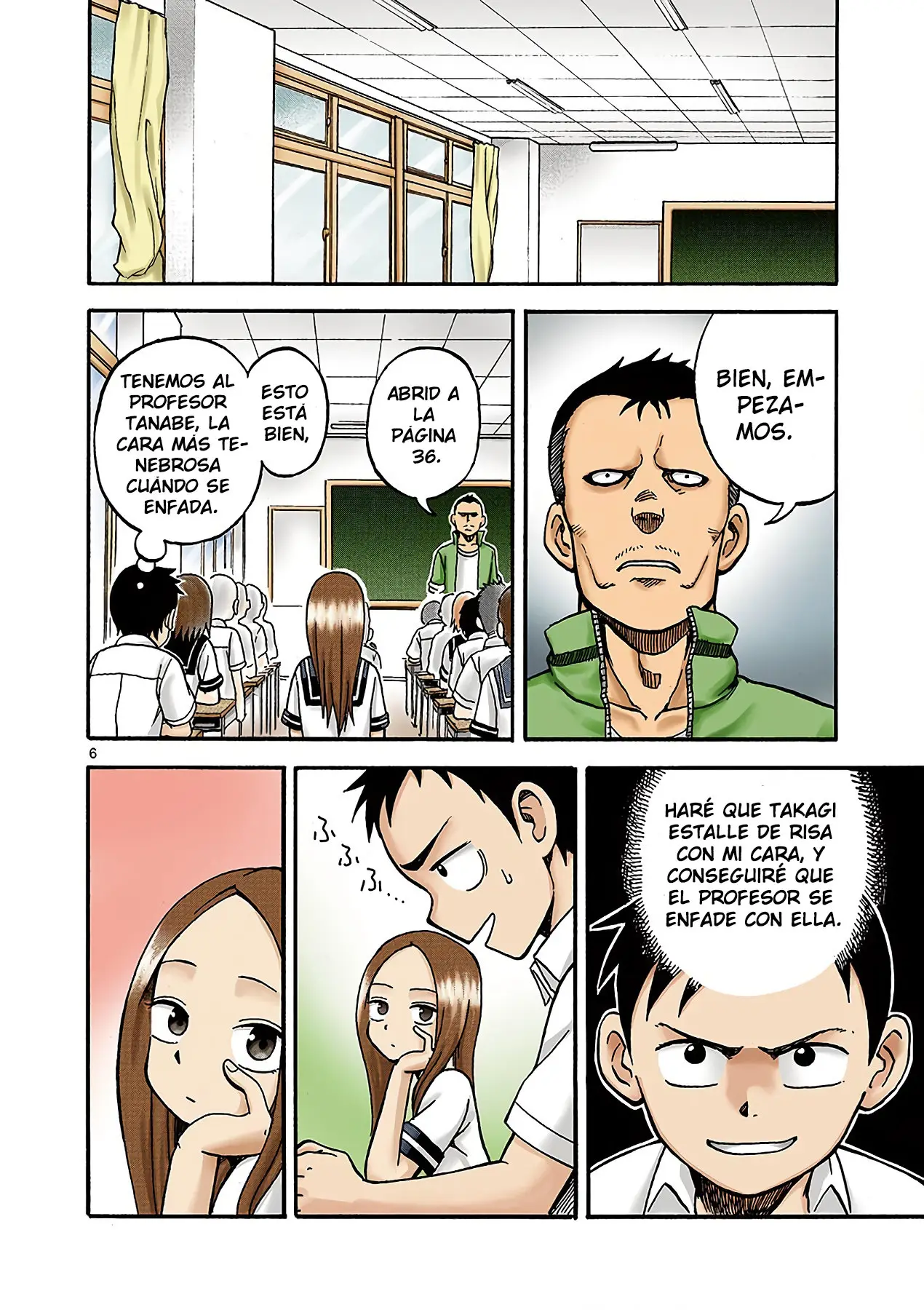 Karakai Jouzu no Takagi-san Full Color Special Edition (2018) - Capítulo 3 - Página 7 - LectorTMOo