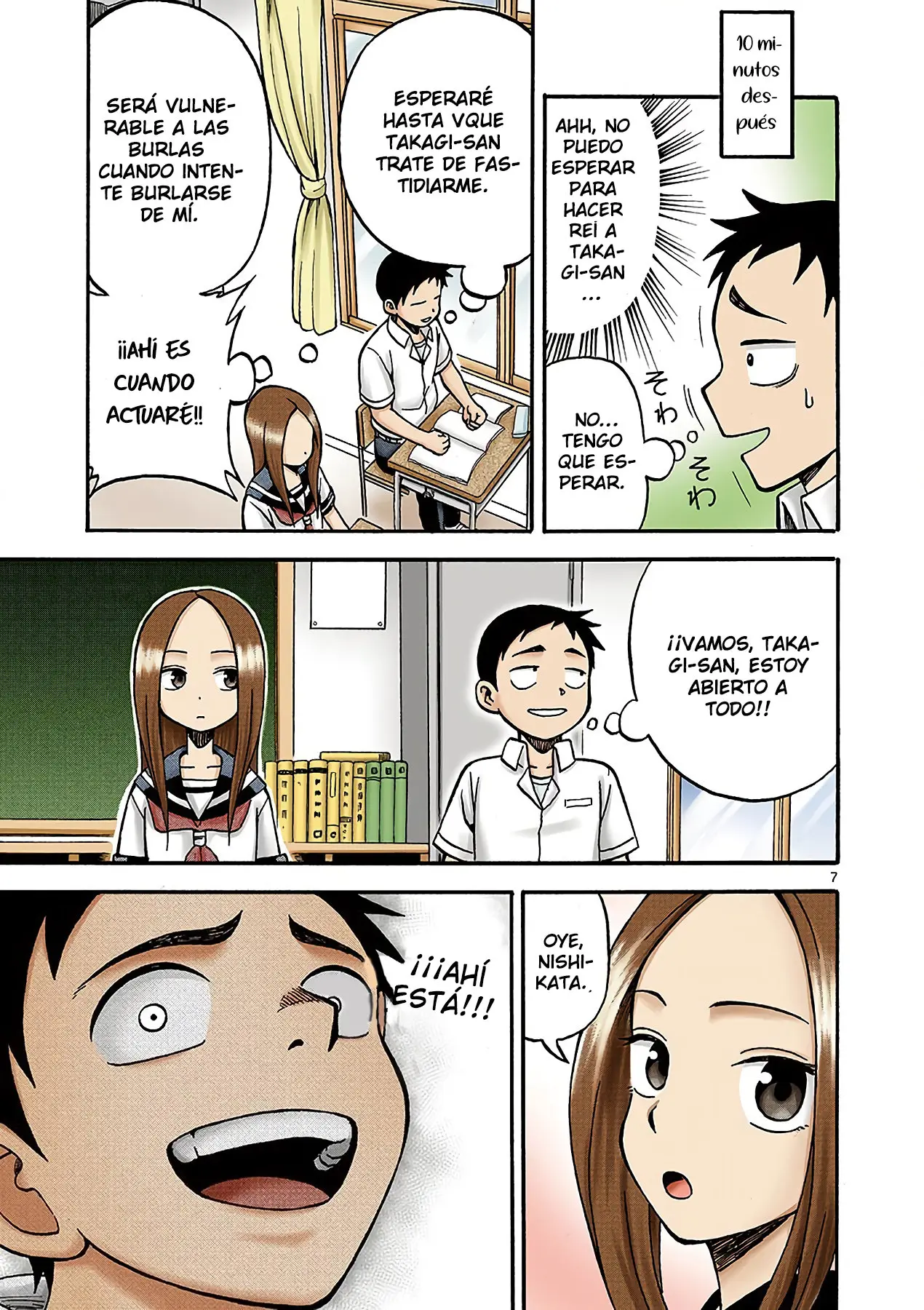 Karakai Jouzu no Takagi-san Full Color Special Edition (2018) - Capítulo 3 - Página 8 - LectorTMOo