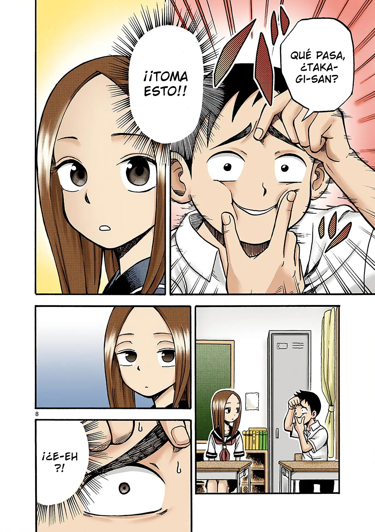Karakai Jouzu no Takagi-san Full Color Special Edition (2018) - Capítulo 3 - Página 9 - LectorTMOo