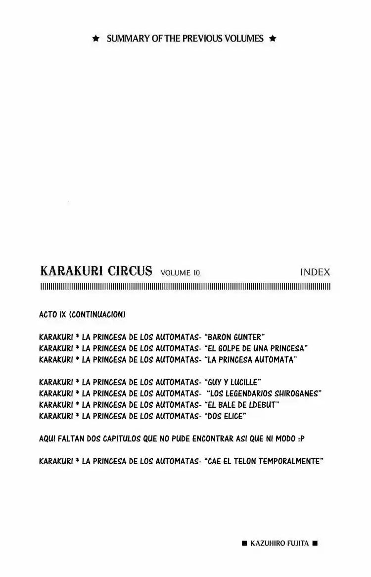 Karakuri Circus (2016) - Capítulo 87 - Página 5 - LectorTMOo
