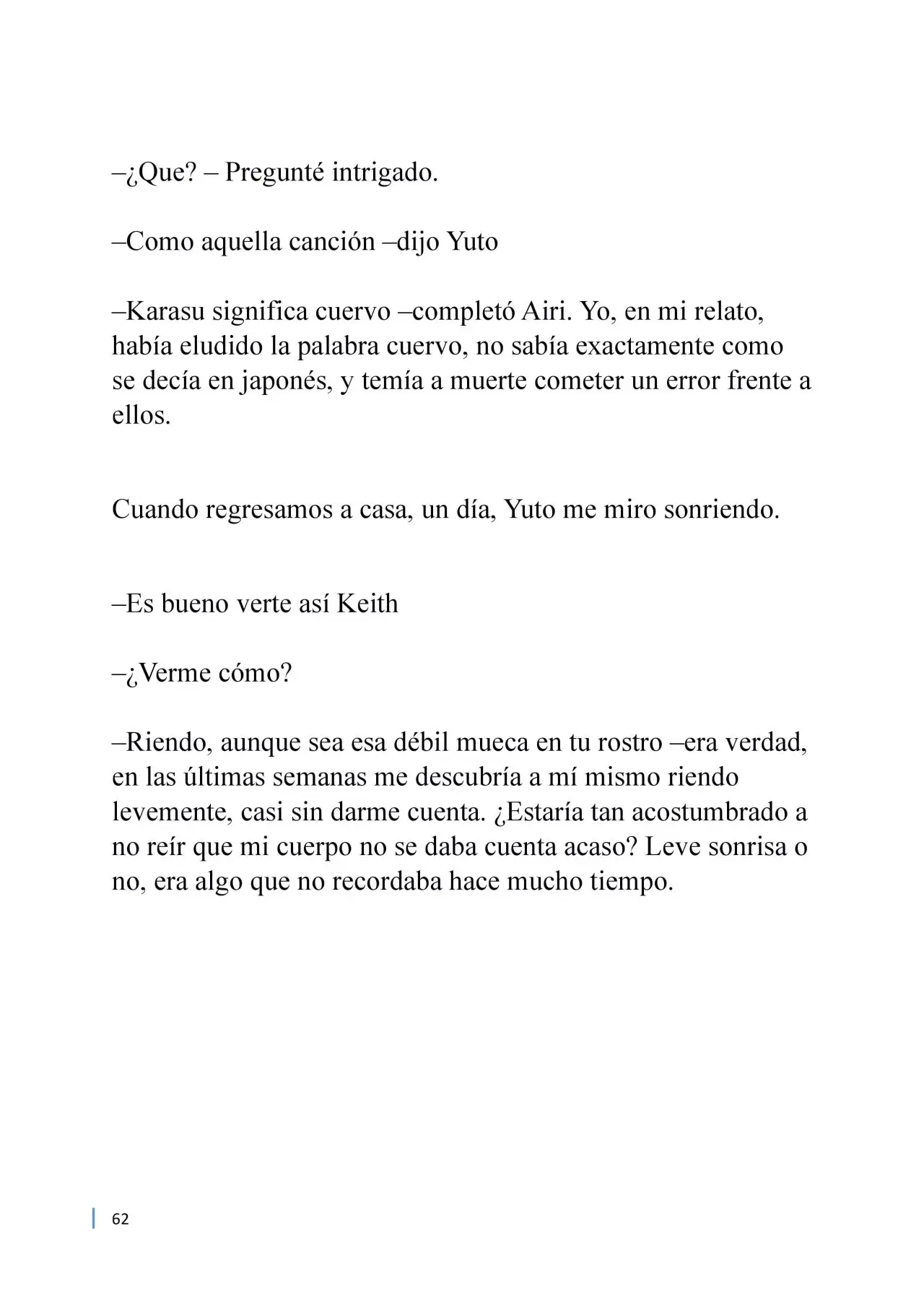 Karasu (Novela) (2020) - Capítulo 9 - Página 4 - LectorTMOo