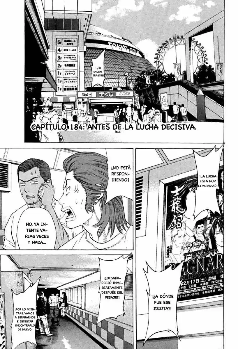 Karate Shoukoushi Kohinata Minoru (2000) - Capítulo 184 - Página 8 - LectorTMOo