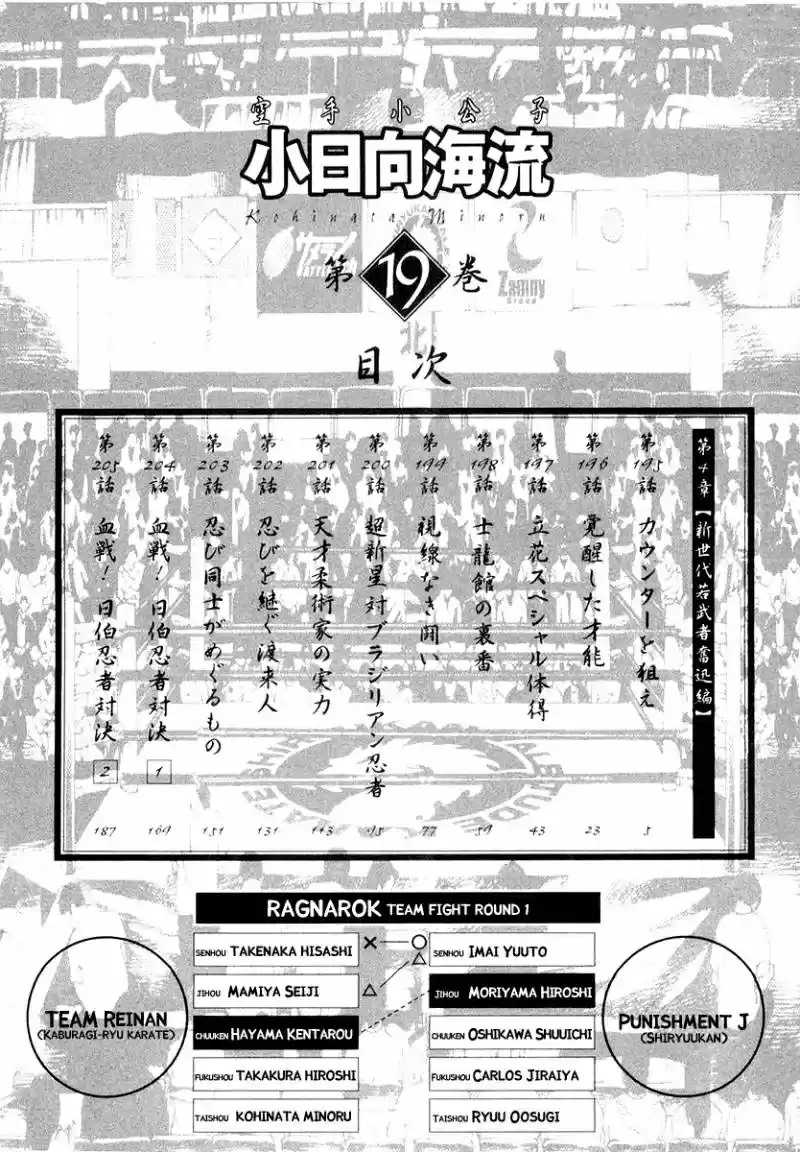 Karate Shoukoushi Kohinata Minoru (2000) - Capítulo 195 - Página 6 - LectorTMOo