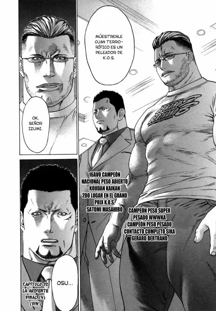 Karate Shoukoushi Kohinata Minoru (2000) - Capítulo 92 - Página 19 - LectorTMOo