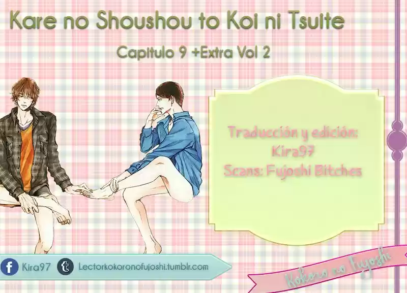 Kare no Shousou to Koi ni Tsuite (2016) - Capítulo 9 - Página 1 - LectorTMOo