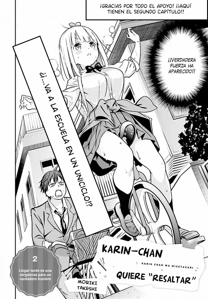 Karin-chan quiere "resaltar" (2018) - Capítulo 2 - Página 4 - LectorTMOo