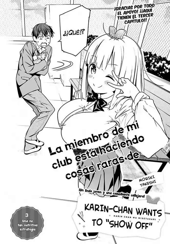 Karin-chan quiere "resaltar" (2018) - Capítulo 3 - Página 4 - LectorTMOo