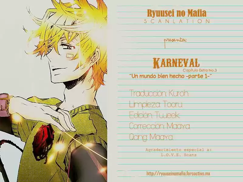 Karneval (2007) - Capítulo 3 - Página 1 - LectorTMOo