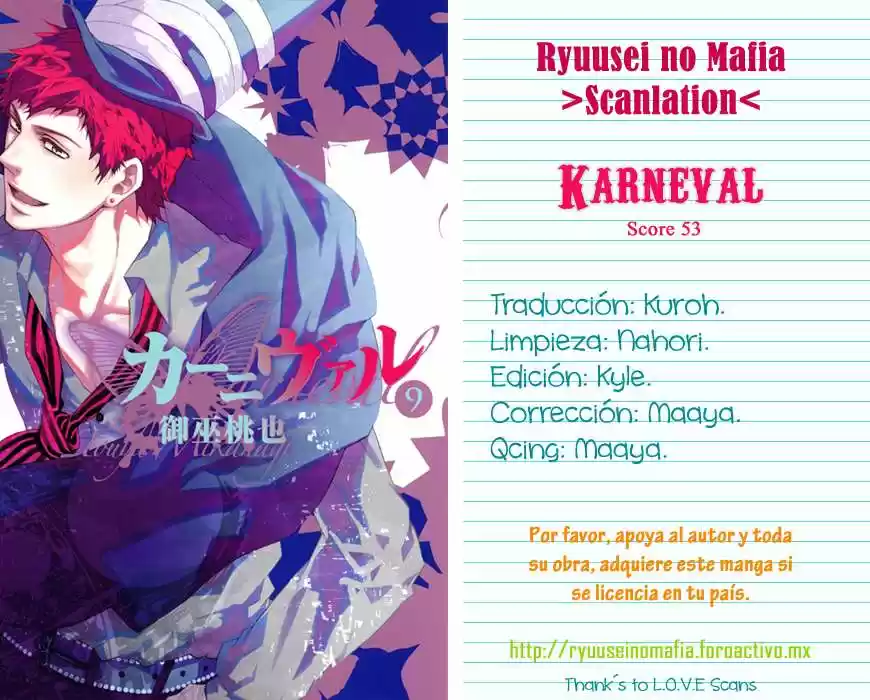Karneval (2007) - Capítulo 53 - Página 1 - LectorTMOo
