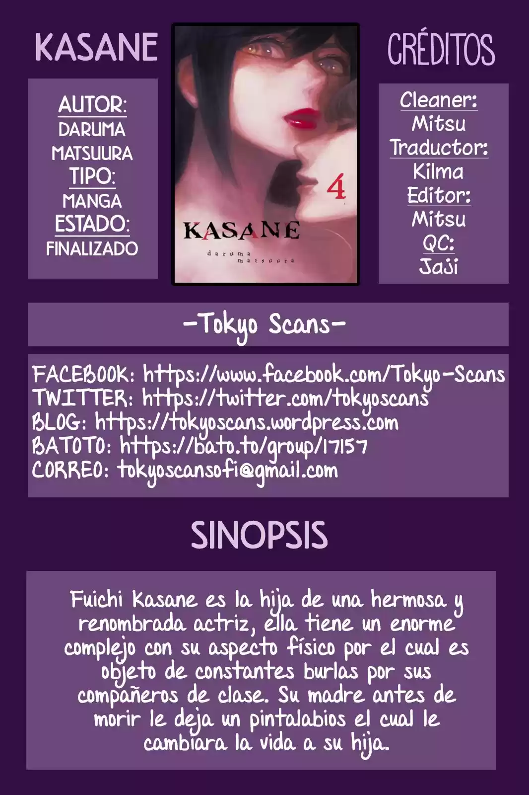 Kasane (2013) - Capítulo 28 - Página 1 - LectorTMOo