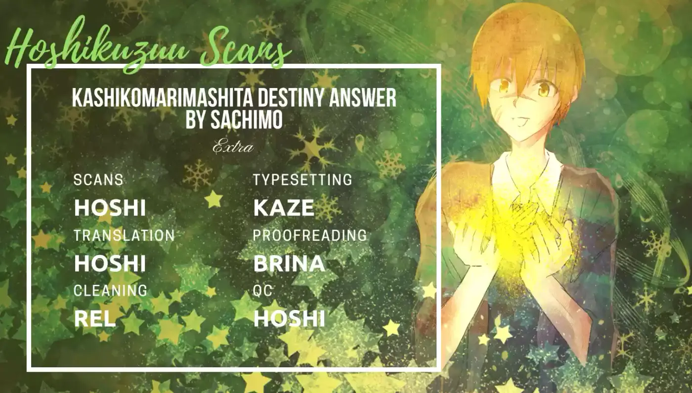 Kashikomarimashita, Destiny (2015) - Capítulo 12.5 - Página 5 - LectorTMOo