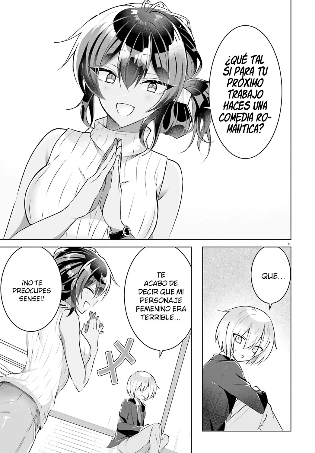 Kasshoku Henshuu-san to Shota Mangaka (2020) - Capítulo 1 - Página 11 - LectorTMOo