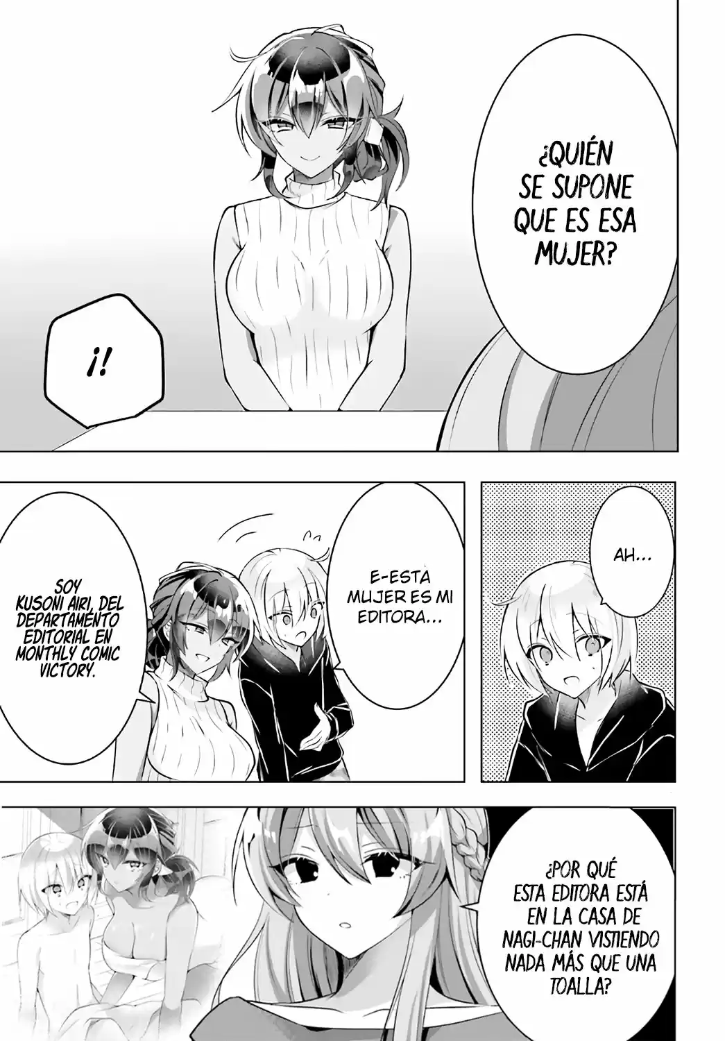 Kasshoku Henshuu-san to Shota Mangaka (2020) - Capítulo 4 - Página 4 - LectorTMOo