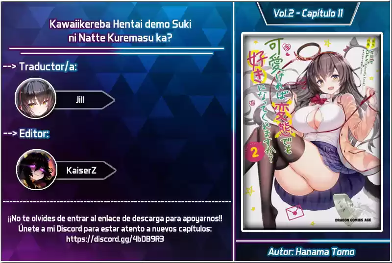 Kawaiikereba Hentai demo Suki ni Natte Kuremasu ka? (2017) - Capítulo 11 - Página 1 - LectorTMOo