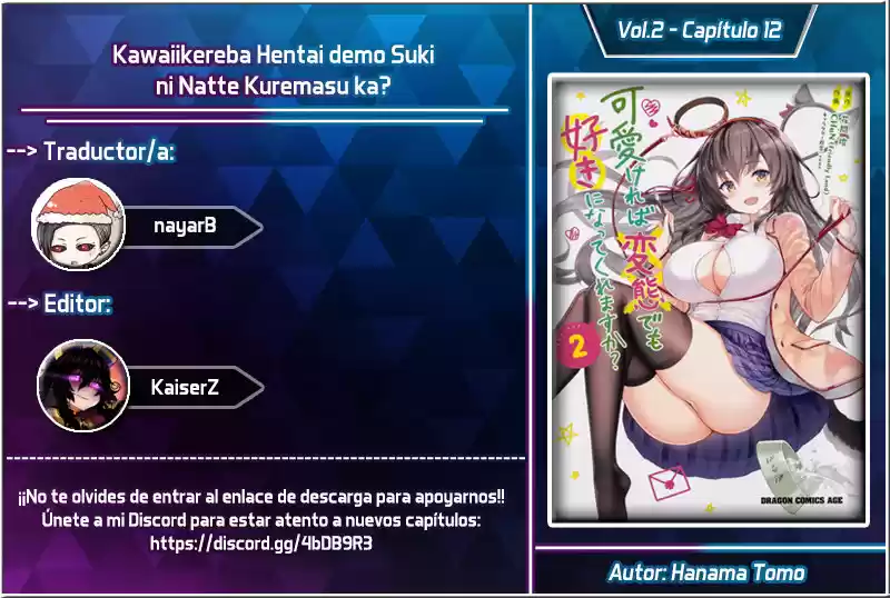 Kawaiikereba Hentai demo Suki ni Natte Kuremasu ka? (2017) - Capítulo 12 - Página 1 - LectorTMOo